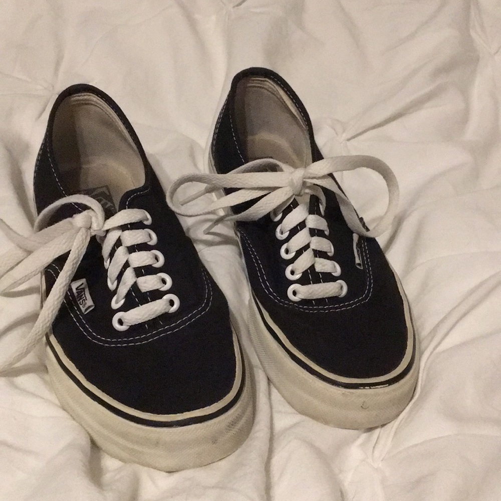 Authentic Black Vans